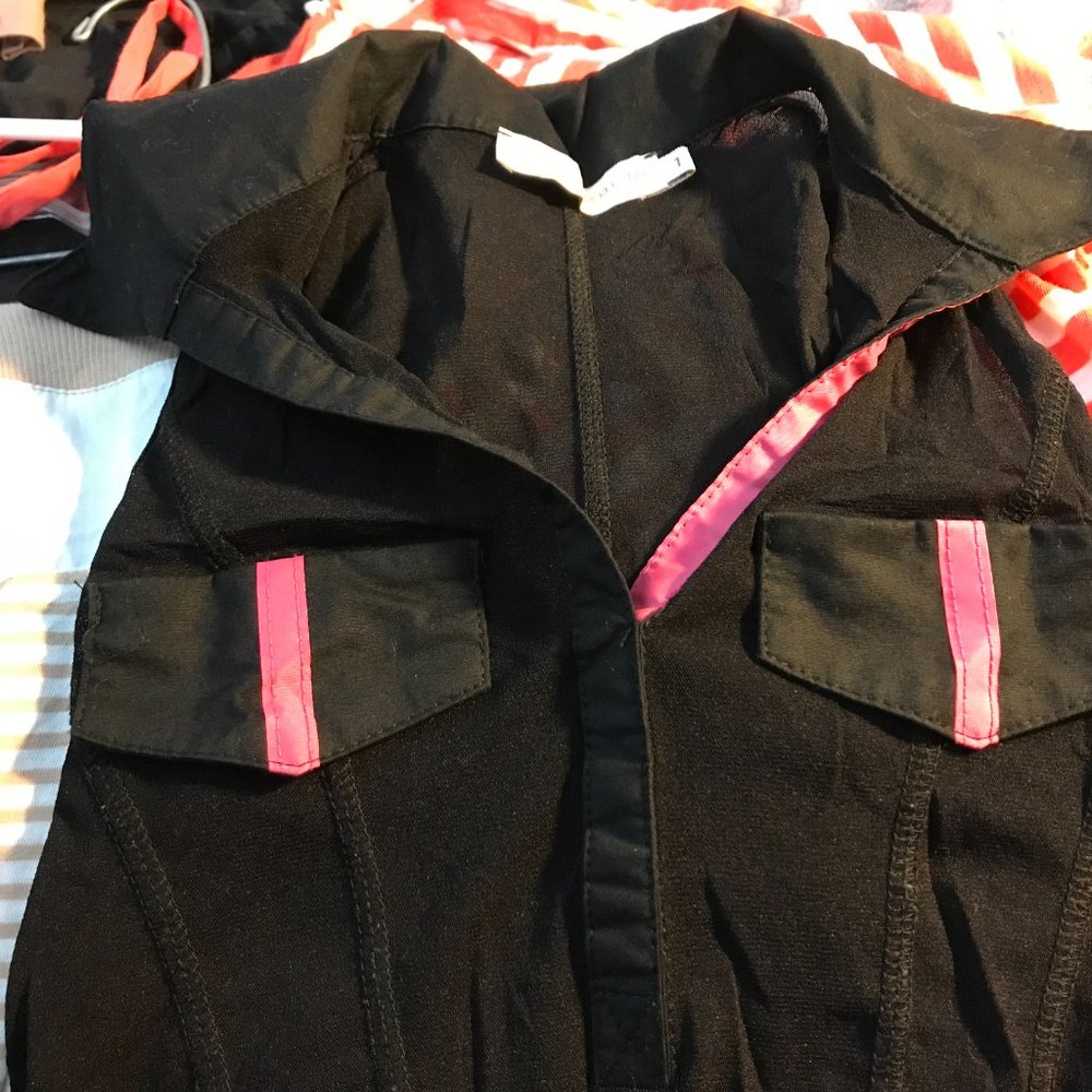 *Sale* Cache Cache Paris Y2k Collared Mesh Tank T… - image 5